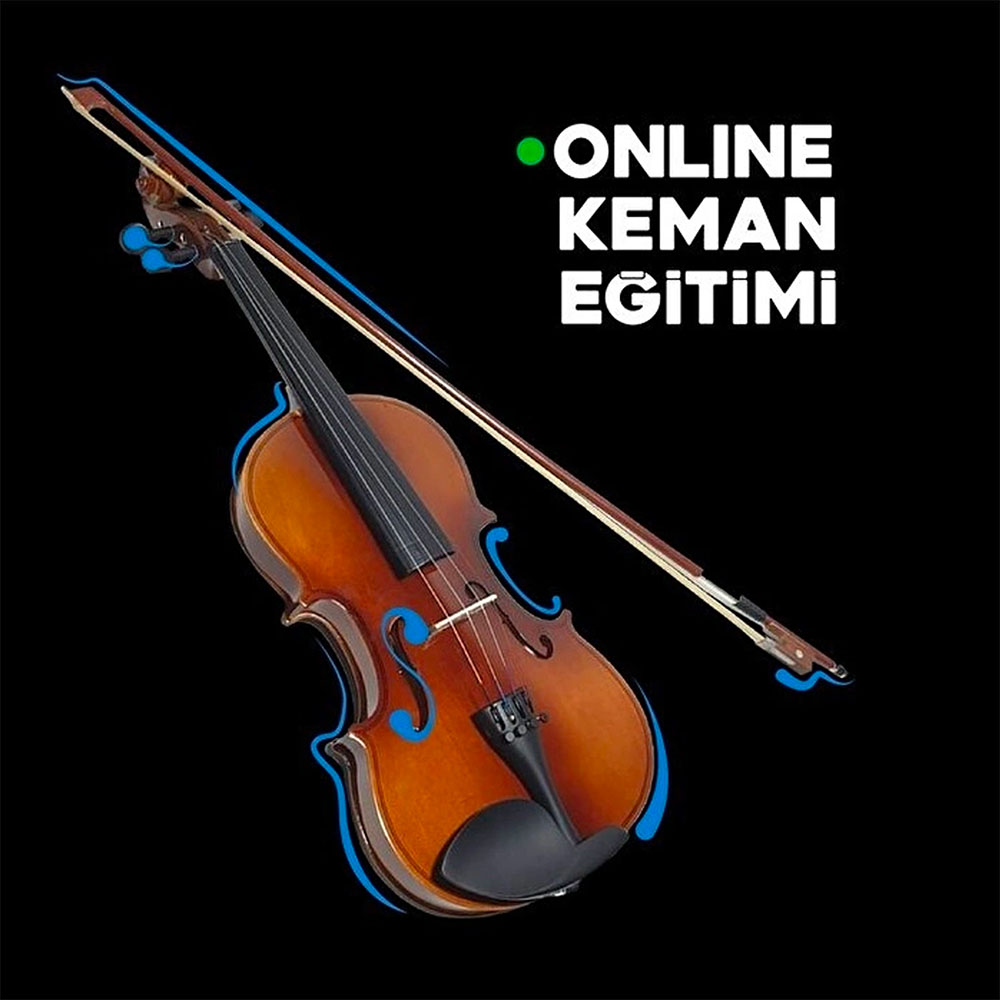 Uzaktan Birebir Online Keman Eğitimi (1 Aylık 4 Ders Eğitim Paketi)